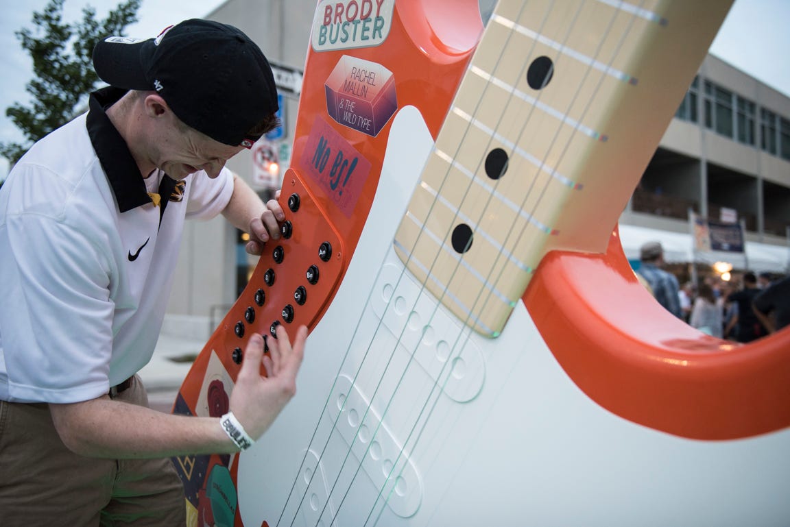 Creating a Playable 12-Foot-Tall Electric Guitar